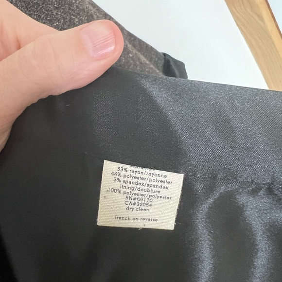 Silence + Noise blazer, size S (4/6), brown/tan twill - Picture 7 of 7